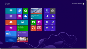 Windows 8 Metro Style Start Screen